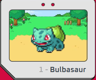 Captura de tela da Pokedex — aplicação que consome a PokeAPI